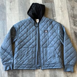Vans Boom Boom 66 Quilted Hooded Blue Bomber